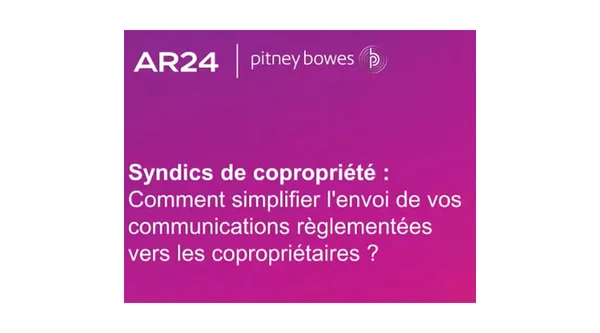 Webinaire Pitney Bowes X AR24