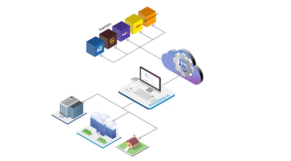 PitneyShip Pro execution diagram